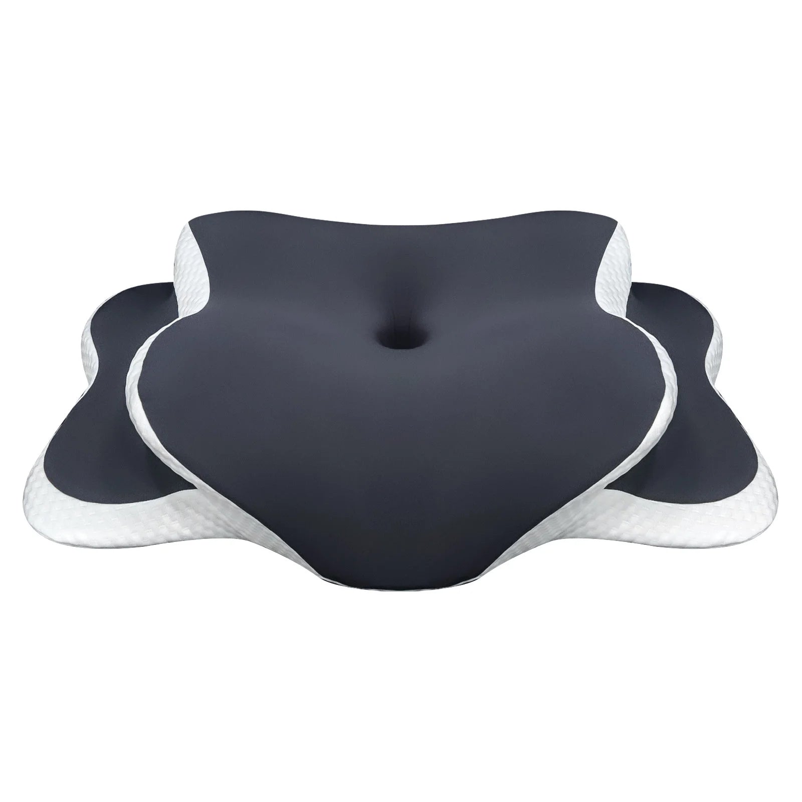 "Stop Neck Pain While You Sleep – Ergonomic Memory Foam Pillow"