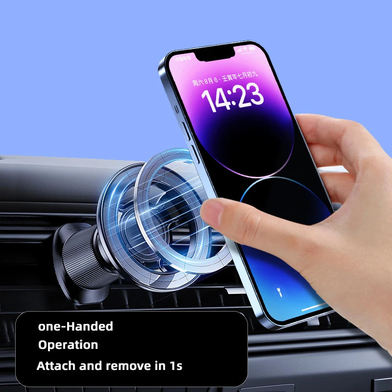 MagneticGrip™ 360° Car Phone Holder