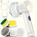 Electric Spin Scrubber – 9-in-1 Cordless Cleaning Brush