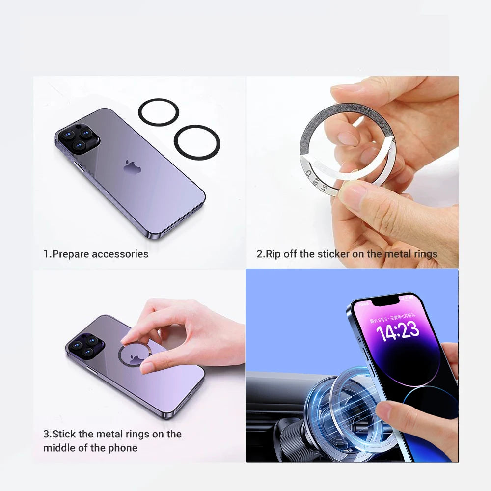 MagneticGrip™ 360° Car Phone Holder