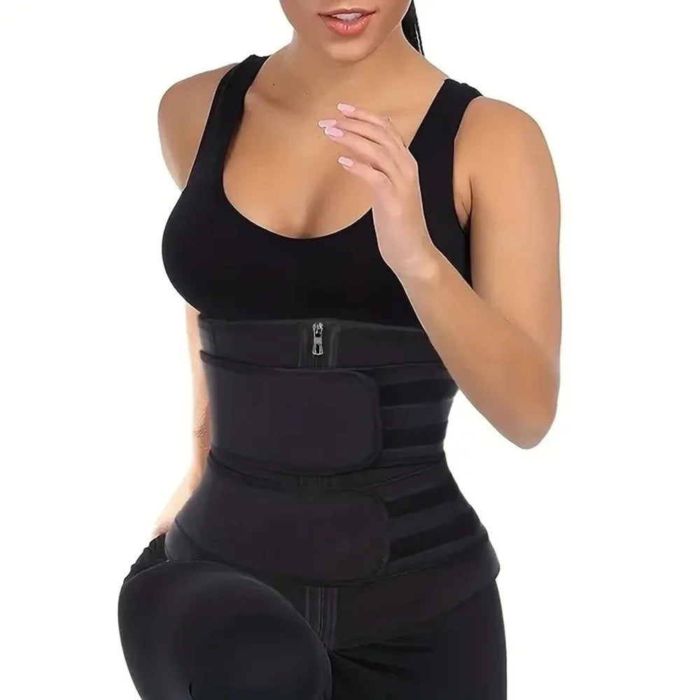 Extreme Sweat Waist Trainer – Slimming Body Shaper Belt for Tummy Control & Fat Burning