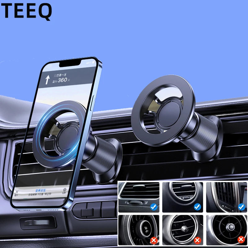 MagneticGrip™ 360° Car Phone Holder