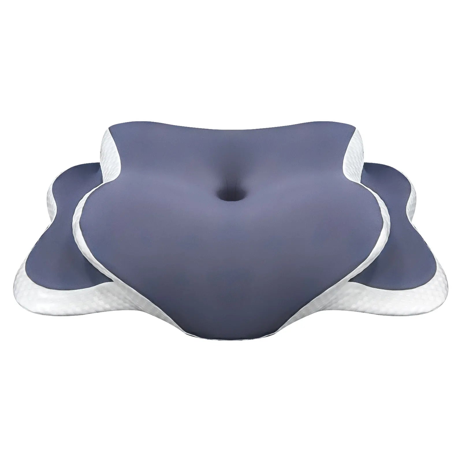 "Stop Neck Pain While You Sleep – Ergonomic Memory Foam Pillow"
