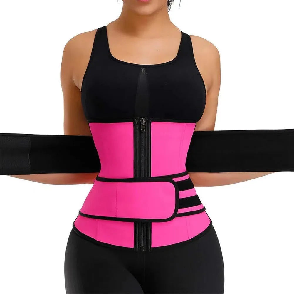 Extreme Sweat Waist Trainer – Slimming Body Shaper Belt for Tummy Control & Fat Burning